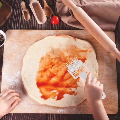 Unique Bargains Plastic Durable With Spikes Cookie Pizza Dough Docker Rollers 3 Unique Bargains Plastic Durable With Spikes Cookie Pizza Dough Docker Rollers - Image 3