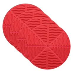 Unique Bargains Round Heat Resistant Non-Slip Silicone Trivet Mat For Coasters 4 Pcs -Kitchen Utensil Store GUEST 58399c0a 842b 450e 9d14 6713db6ad281