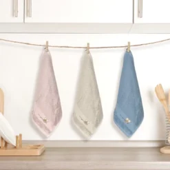 Unique Bargains Cotton Solid Lint Free Kitchen Towels 6 Pcs -Kitchen Utensil Store GUEST 5a79c518 6637 4fd8 890e 743d0206cf88