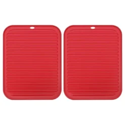 Unique Bargains Dish Drying Mat Set Under Sink Drain Pad Heat Resistant Suitable For Kitchen 2 Pcs -Kitchen Utensil Store GUEST 5bbf49c2 1739 4407 81dc 0e96c8edc918