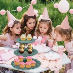 Unique Bargains Circular 3-Layer Dessert Cupcake Stand With Layered Serving Tray For Pastries Donuts And Fruits -Kitchen Utensil Store GUEST 5c5b219f a6c1 4d3c 8e3a 56ae19f58634