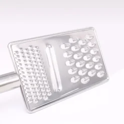 Unique Bargains Stainless Steel Non-Slip Ergonomic Design Durable Cheese Grater 10.2" X 3.3" Silver Tone 1 Pc -Kitchen Utensil Store GUEST 5c69bd32 1113 404b a8e3 61037c72af49