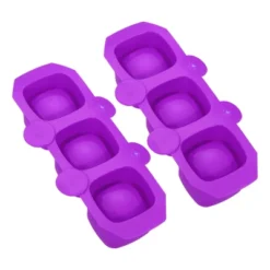 Unique Bargains Silicone Flexible Reusable 3-Cavity Ice Cube Trays 2 Pcs -Kitchen Utensil Store GUEST 5c82d5a0 e0c3 4c6a 8295 cf41c4f68667