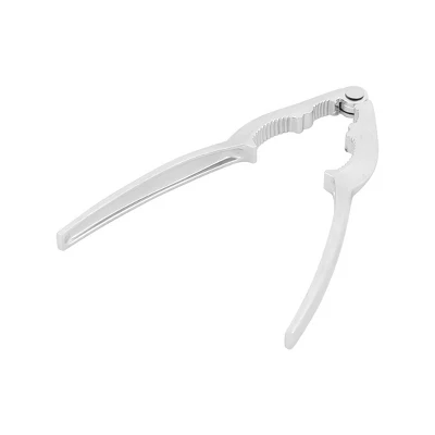 Unique Bargains Metal Nut Cracker Home Kitchen Silver Tone 6" X 1.4" X 0.5" 1 Unique Bargains Metal Nut Cracker Home Kitchen Silver Tone 6" X 1.4" X 0.5"