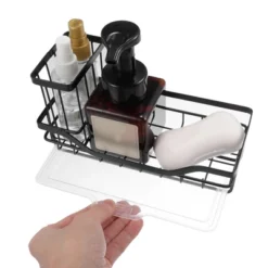 Unique Bargains Kitchen Storage Stainless Steel Sink Caddy -Kitchen Utensil Store GUEST 5e2850cf 1d3d 4975 848b a6ae0fe90cac