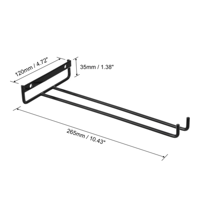 Unique Bargains Wall Mountable Under Cabinet Hanger Wine Glass Rack 4 Set 1 Unique Bargains Wall Mountable Under Cabinet Hanger Wine Glass Rack 4 Set