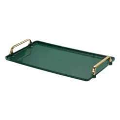 Unique Bargains Modern Rectangular Decorative Elegant Serving Tray With Handle -Kitchen Utensil Store GUEST 622ffe5a e710 4537 8dd4 ad90c92c5d98