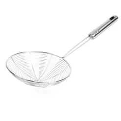 Unique Bargains Kitchenware 5.7" Dia Wire Stainless Steel Colander Spoon Strainers Silver Tone -Kitchen Utensil Store GUEST 626ef557 5ef3 4385 b4bc 36e34d894af9