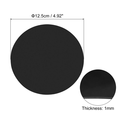 Unique Bargains Silicone Heat Resistant Non-slip Flexible Jar Opener Pad Black 3 Pcs 1 Unique Bargains Silicone Heat Resistant Non-slip Flexible Jar Opener Pad Black 3 Pcs