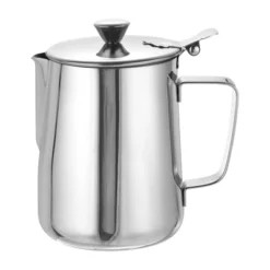 Unique Bargains Stainless Steel Coffee Cup Mug Milk Frothing Pitcher With Lid And Handle -Kitchen Utensil Store GUEST 63030f97 0eea 42af 98c7 45d4615d6fe5