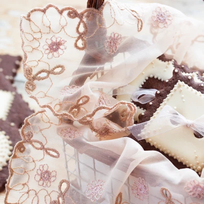 Unique Bargains Polyester Flexible Embroidery Vintage Pattern Washable Table Place Mats 2 Pcs 4 Unique Bargains Polyester Flexible Embroidery Vintage Pattern Washable Table Place Mats 2 Pcs - Image 4