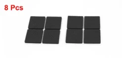 Unique Bargains EVA Square Self-Stick Non-Slip Anti-Scratch Floor Glide Furniture Pads Black 1.5" X 1.5" X 0.16" 8 Pcs 5 Unique Bargains EVA Square Self-Stick Non-Slip Anti-Scratch Floor Glide Furniture Pads Black 1.5" X 1.5" X 0.16" 8 Pcs -Kitchen Utensil Store GUEST 63a5425a 9af8 4443 83be 6f138751d1a0
