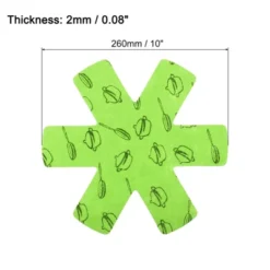 Unique Bargains Polyester Felt Kitchen Textiles Flexible Pot And Pan Protectors 3 Pcs