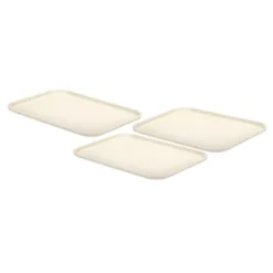 Unique Bargains Kitchen Reusable Lightweight Plastic Rectangular Serving Tray 3 Pcs 21 Unique Bargains Kitchen Reusable Lightweight Plastic Rectangular Serving Tray 3 Pcs -Kitchen Utensil Store GUEST 65e40784 ca52 47d2 9145 84649aea9c09