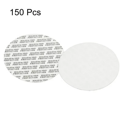 Unique Bargains Pressure Sensitive Seal Adhesive Foam Lid Liner For Glass Plastic Bottle 150 Pcs 2 Unique Bargains Pressure Sensitive Seal Adhesive Foam Lid Liner For Glass Plastic Bottle 150 Pcs - Image 2