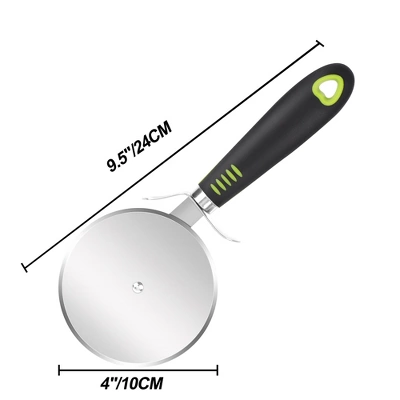 Unique Bargains Stainless Steel Pizza Cutter Wheel Slicer With Super Sharp Blade Kitchen Tools 5 Unique Bargains Stainless Steel Pizza Cutter Wheel Slicer With Super Sharp Blade Kitchen Tools - Image 5