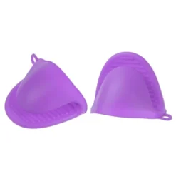 Unique Bargains Silicone Heat Resistant Anti-Slip Waterproof Mitts 2 Pcs -Kitchen Utensil Store GUEST 68d92b60 2598 417b 91ee 0ddb548d25c3
