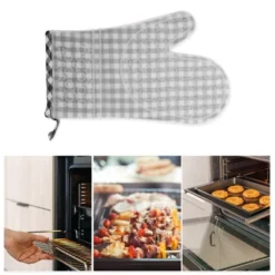 Unique Bargains Non-slip Pattern Oven Mitts 1 Pc -Kitchen Utensil Store GUEST 6914d5d8 d975 4168 bf48 2d23b3678e79