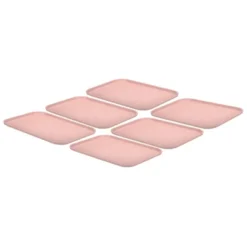 Unique Bargains Kitchen Restaurant Reusable Lightweight Plastic Fast Food Serving Tray 6 Pcs 21 Unique Bargains Kitchen Restaurant Reusable Lightweight Plastic Fast Food Serving Tray 6 Pcs -Kitchen Utensil Store GUEST 69571ae7 848e 451e a205 1d2f059312a8