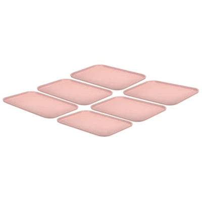 Unique Bargains Kitchen Restaurant Reusable Lightweight Plastic Fast Food Serving Tray 6 Pcs 11 Unique Bargains Kitchen Restaurant Reusable Lightweight Plastic Fast Food Serving Tray 6 Pcs - Image 11