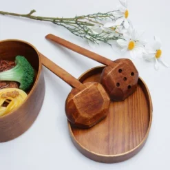 Unique Bargains Home Wooden Soup Spoon Strainer Ladle Spoon Kitchen Cookware Tool Set Of 2 -Kitchen Utensil Store GUEST 69679343 89a2 4874 b23d 81beefa5bb9f