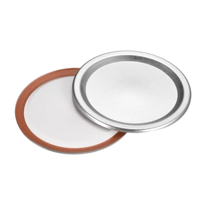 Unique Bargains Wide Mouth Leak Proof Canning Lids Fits Storage Cover 54 Pcs 3 Unique Bargains Wide Mouth Leak Proof Canning Lids Fits Storage Cover 54 Pcs - Image 3