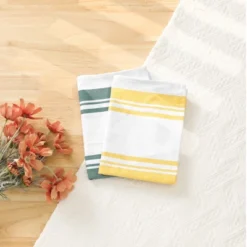 Unique Bargains Cotton Soft Absorbent Kitchen Towels 20" X 28" -Kitchen Utensil Store GUEST 6a41fa68 50bd 4f2b 903c 67beffe703dd
