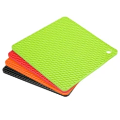 Unique Bargains Silicone Heat Resistant Trivet Mats 4 Pcs 13 Unique Bargains Silicone Heat Resistant Trivet Mats 4 Pcs -Kitchen Utensil Store GUEST 6c73726c 5f7e 4490 b977 19edbe6f16a5