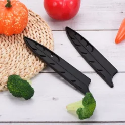 Unique Bargains Edge Guard Blade Protector Plastic 8" Carving Knife Sleeves Black -Kitchen Utensil Store GUEST 6cd95ad6 9133 4931 96ab 84ab080f005c