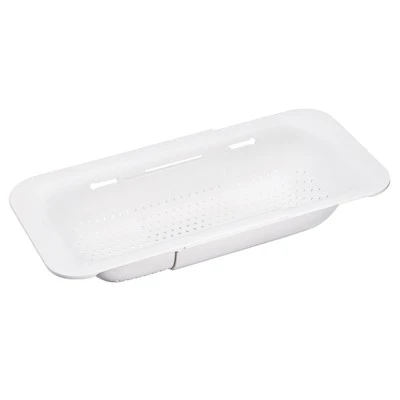 Unique Bargains Collapsible Colander Kitchen Over The Sink Drain Strainer Extendable Plastic Basket For Fruits Vegetables Pasta Food 8 Unique Bargains Collapsible Colander Kitchen Over The Sink Drain Strainer Extendable Plastic Basket For Fruits Vegetables Pasta Food - Image 8