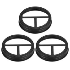 Unique Bargains Stainless Steel Leak-Proof Mason Jar Toothbrush Holder Lids 3 Pcs -Kitchen Utensil Store GUEST 6d1f48e9 538a 4f7d a290 efc21cd58fcb