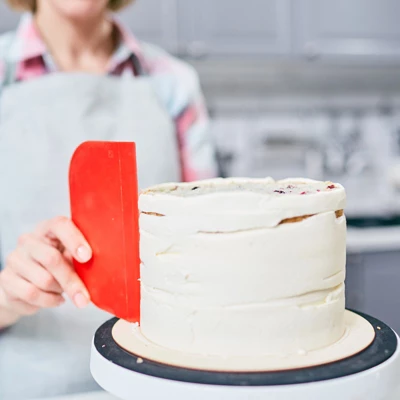 Unique Bargains Plastic Comb Lace Cake Decorating Kitchen Scrapers 4 Pcs 4 Unique Bargains Plastic Comb Lace Cake Decorating Kitchen Scrapers 4 Pcs - Image 4