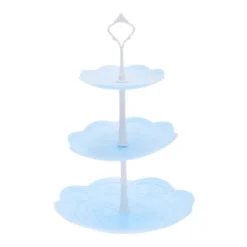 Unique Bargains 3 Tier Dessert Cupcake Stand Round Cup Cake Holder Tower Tiered Serving Tray For Donuts Fruits Blue White 11 Unique Bargains 3 Tier Dessert Cupcake Stand Round Cup Cake Holder Tower Tiered Serving Tray For Donuts Fruits Blue White -Kitchen Utensil Store GUEST 6ef4ac07 8862 4177 9298 fa4d73773728