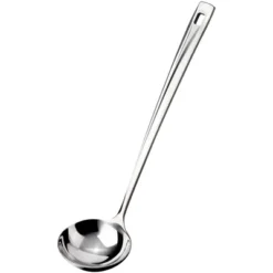 Unique Bargains Stainless Steel Ladle Kitchenware Spoons 11.6" Silver Tone 1 Pc -Kitchen Utensil Store GUEST 6f242e03 4e75 4f6c b82a ccec5ebd3ce7