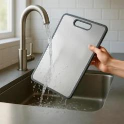 Unique Bargains Double-Sided Pure Titanium Cutting Board Gray Beige -Kitchen Utensil Store GUEST 6fa010a0 5c18 4fb4 a94d ab06f7e8a854