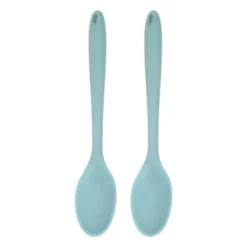 Unique Bargains Silicone Heat Resistant Cooking Utensil Mixing Spoons 2 Pcs -Kitchen Utensil Store GUEST 7148f5e8 7684 41cb 86db 70db3b23a662