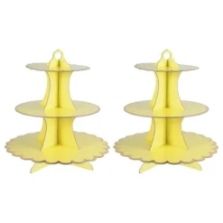 Unique Bargains 3-Tier Cardboard Cupcake Stand Tower 2 Pcs 25 Unique Bargains 3-Tier Cardboard Cupcake Stand Tower 2 Pcs -Kitchen Utensil Store GUEST 71e731a8 4c2f 4008 927b 3d128289e8c5