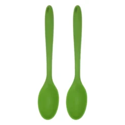 Unique Bargains Silicone Heat Resistant Cooking Utensil Mixing Spoons 2 Pcs -Kitchen Utensil Store GUEST 721d8d73 d9cf 4ed9 95a3 3eb6a2867cbf