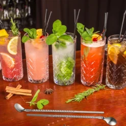 Unique Bargains Stainless Steel Reusable Long Handle Heart Shaped Spoon Straws 8 Pcs -Kitchen Utensil Store GUEST 728cb4fd 3905 499a a257 9c931f7ebd68