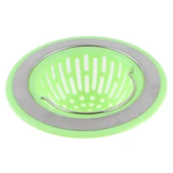 Unique Bargains Light Green Plastic Kitchen Food Sink Strainer 4.5" X 1.46" 1 Pc -Kitchen Utensil Store GUEST 728d7403 76d9 4f3b a275 e96a40b816ff