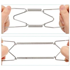 Unique Bargains Stainless Steel Dish Racks For Decorative Plate Hanger 6 Inch Silver -Kitchen Utensil Store GUEST 7355b7ca 21fc 4f9e a554 50abc82576bd 1