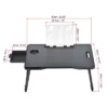 Unique Bargains Laptop Bed Desk Tray Portable Desk With Storage Drawer Reading Holder Water Slot Foldable Table