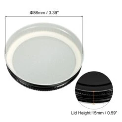 Unique Bargains Leak Proof Regular Mouth Tin Plate Mason Jar Lids 42 Pcs