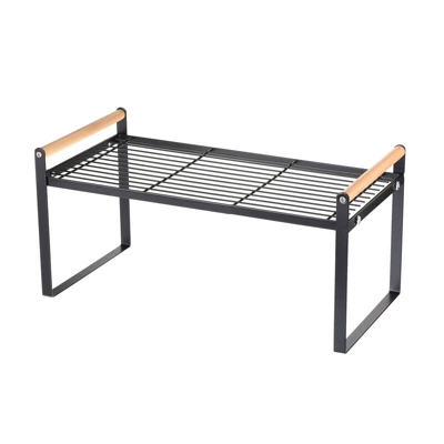 Unique Bargains Kitchen H-shaped Stackable Spice Racks Countertop Shelves Organizer 4 Unique Bargains Kitchen H-shaped Stackable Spice Racks Countertop Shelves Organizer - Image 4