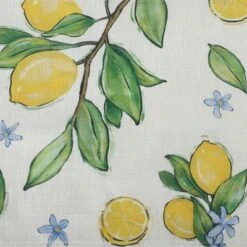 Unique Bargains Lemon Table Runner 13x72 Inch Yellow Green 1 Pc -Kitchen Utensil Store GUEST 7b54b5e3 e230 4ebd 9d2b 6ff68f123111