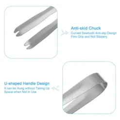 Unique Bargains 410 Stainless Steel Ice Tongs For Appetizers, Charcuterie, Dessert, Tea Party, Bar, Cafe Serving 5.2" Silver 3 Pcs 7 Unique Bargains 410 Stainless Steel Ice Tongs For Appetizers, Charcuterie, Dessert, Tea Party, Bar, Cafe Serving 5.2" Silver 3 Pcs -Kitchen Utensil Store GUEST 80437a14 4c4d 4b35 8bc6 7ea3949035ed
