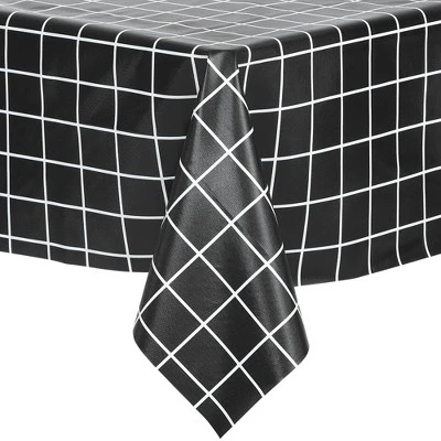 Unique Bargains Rectangle Wrinkle Resistant Waterproof PVC Table Cover 1 Pc 1 Unique Bargains Rectangle Wrinkle Resistant Waterproof PVC Table Cover 1 Pc