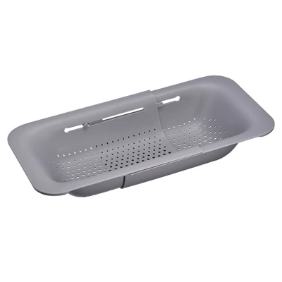 Unique Bargains Collapsible Colander Kitchen Over The Sink Drain Strainer Extendable Plastic Basket For Fruits Vegetables Pasta Food 6 Unique Bargains Collapsible Colander Kitchen Over The Sink Drain Strainer Extendable Plastic Basket For Fruits Vegetables Pasta Food - Image 6