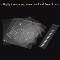Unique Bargains Self-Sealing Water Resistant Cello Poly Bags For Packing Cookies 500 Pcs -Kitchen Utensil Store GUEST 81dec727 8b63 4968 b5c7 64c9c8a775de 4