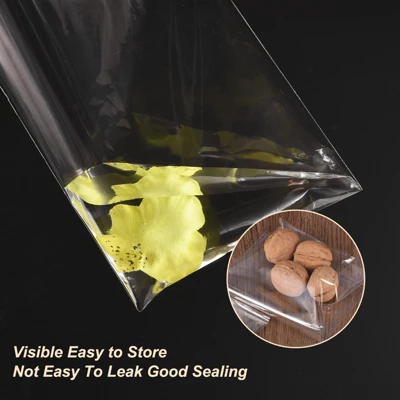 Unique Bargains Self-Sealing Water Resistant Cello Poly Bags For Packing Cookies 300 Pcs 3 Unique Bargains Self-Sealing Water Resistant Cello Poly Bags For Packing Cookies 300 Pcs - Image 3